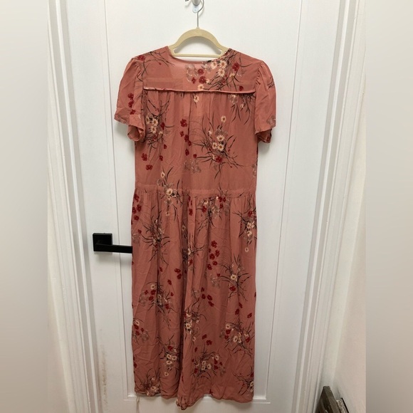 Floral Peach Dress - Picture 1 of 3